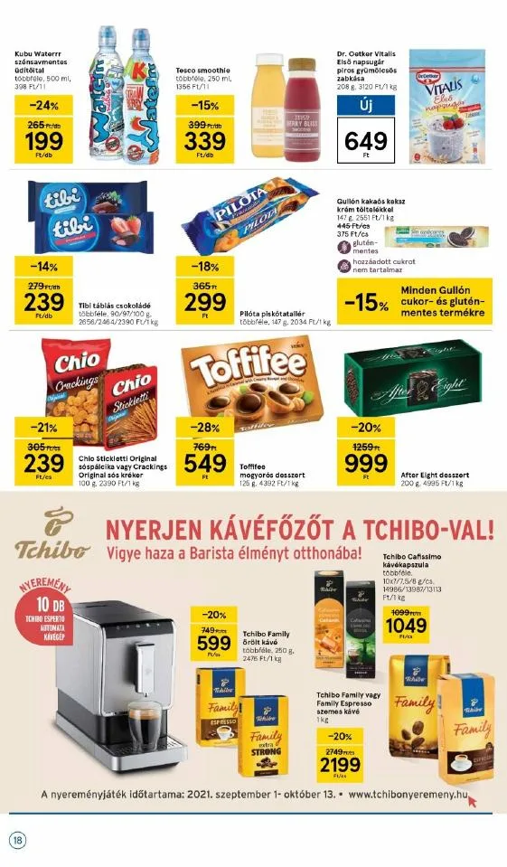 Tesco akciós újság 09.16–09.22 – 18. oldal