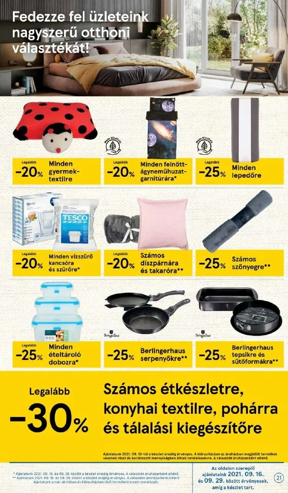 Tesco akciós újság 09.16–09.22 – 21. oldal