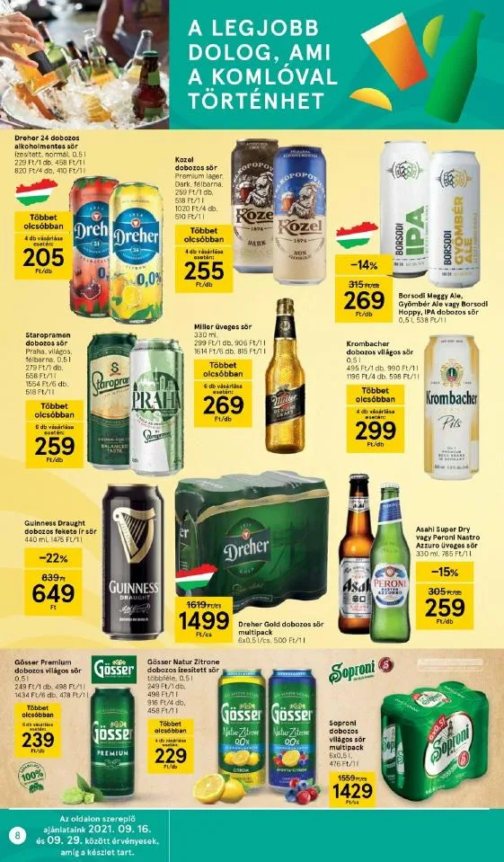 Tesco akciós újság 09.16–09.22 – 8. oldal