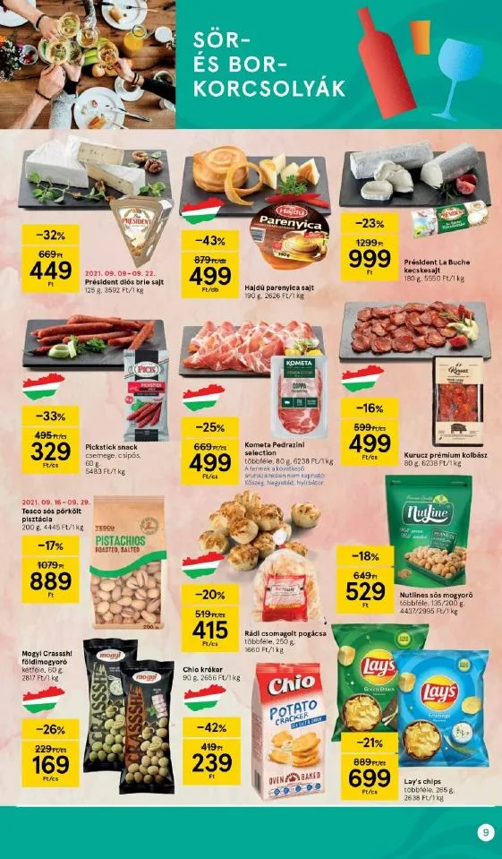 Tesco akciós újság 09.16–09.22 – 9. oldal