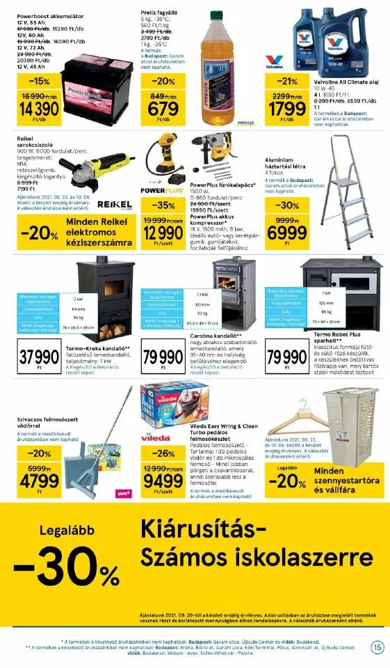 Tesco akciós újság 09.23–09.29 – 15. oldal