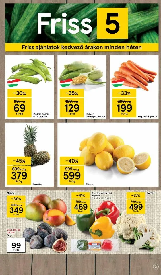 Tesco akciós újság 09.23–09.29 – 3. oldal