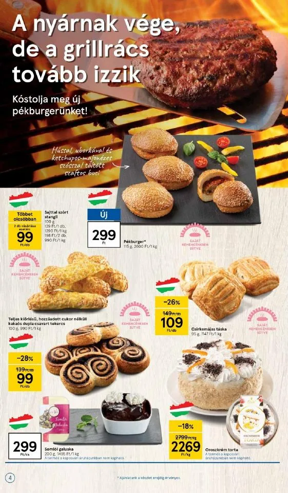 Tesco akciós újság 09.23–09.29 – 4. oldal