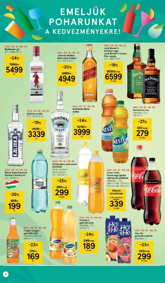 Tesco akciós újság 09.23–09.29 – 8. oldal
