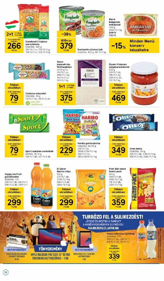 Tesco akciós újság 09.30–10.06 – 14. oldal