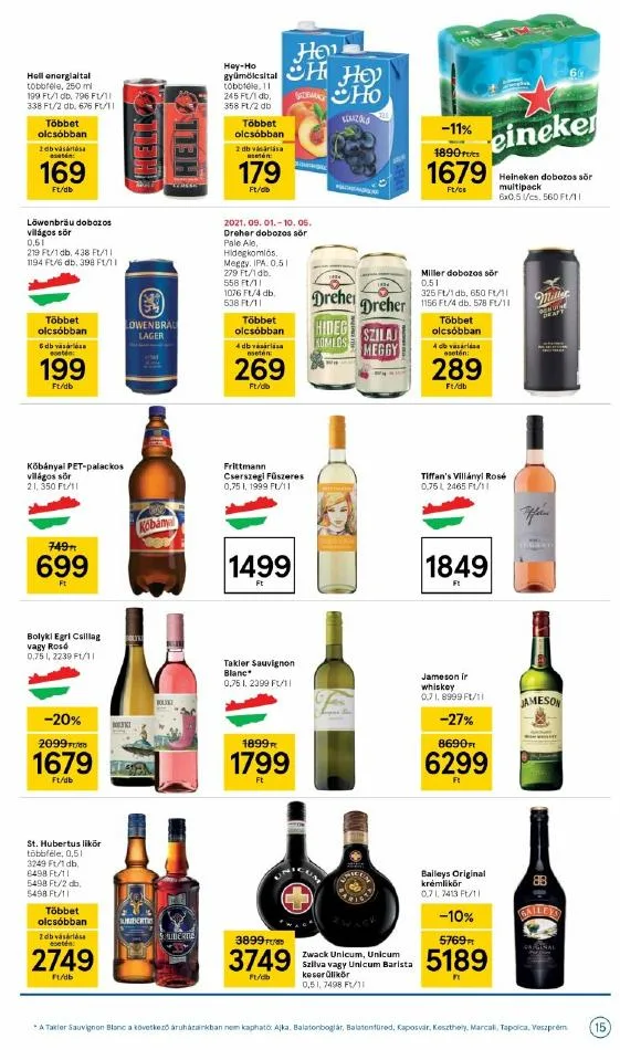 Tesco akciós újság 09.30–10.06 – 15. oldal