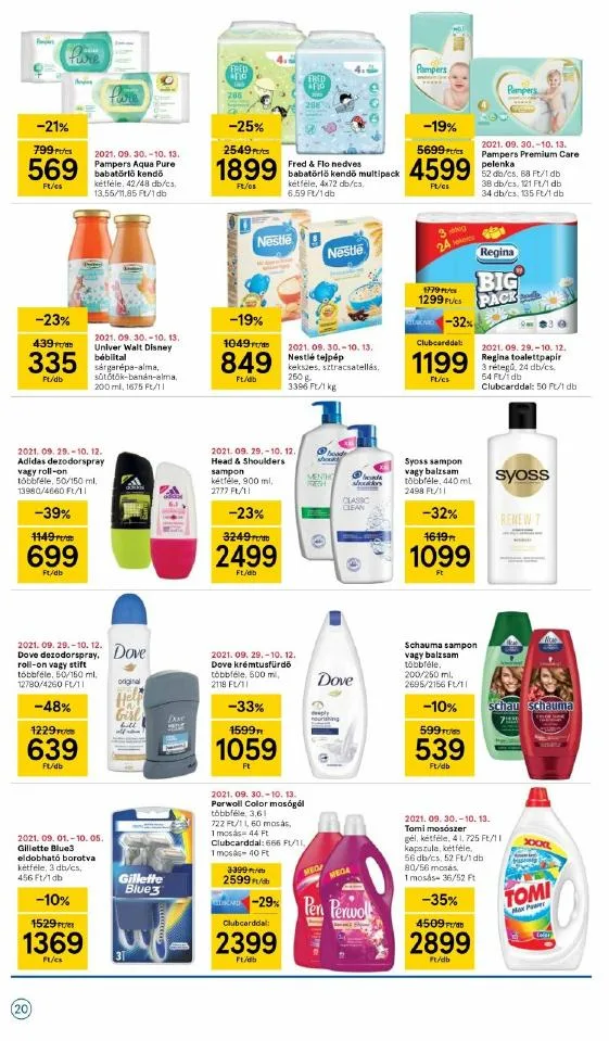 Tesco akciós újság 09.30–10.06 – 20. oldal
