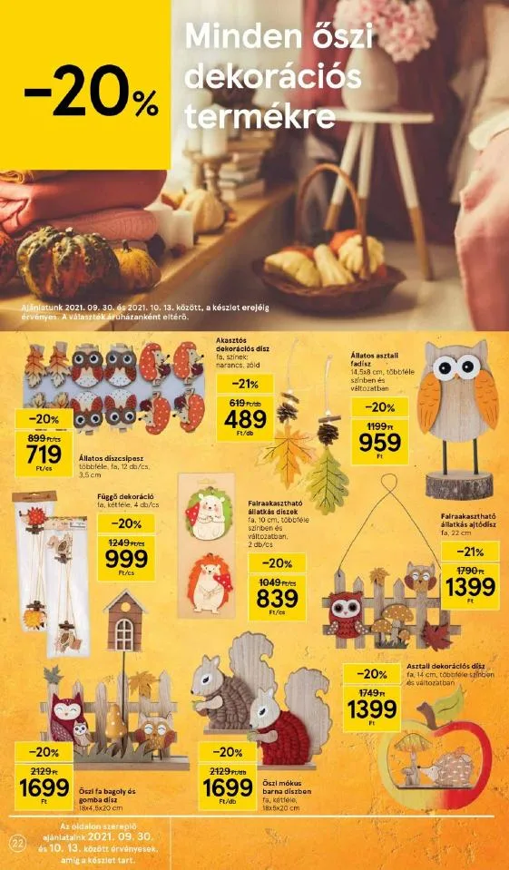 Tesco akciós újság 09.30–10.06 – 22. oldal