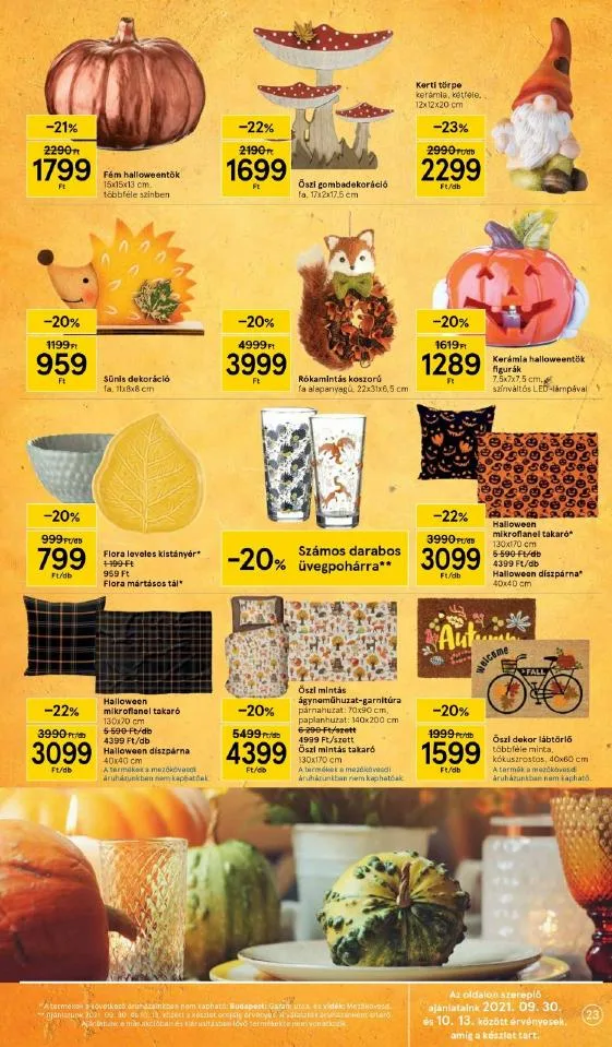 Tesco akciós újság 09.30–10.06 – 23. oldal