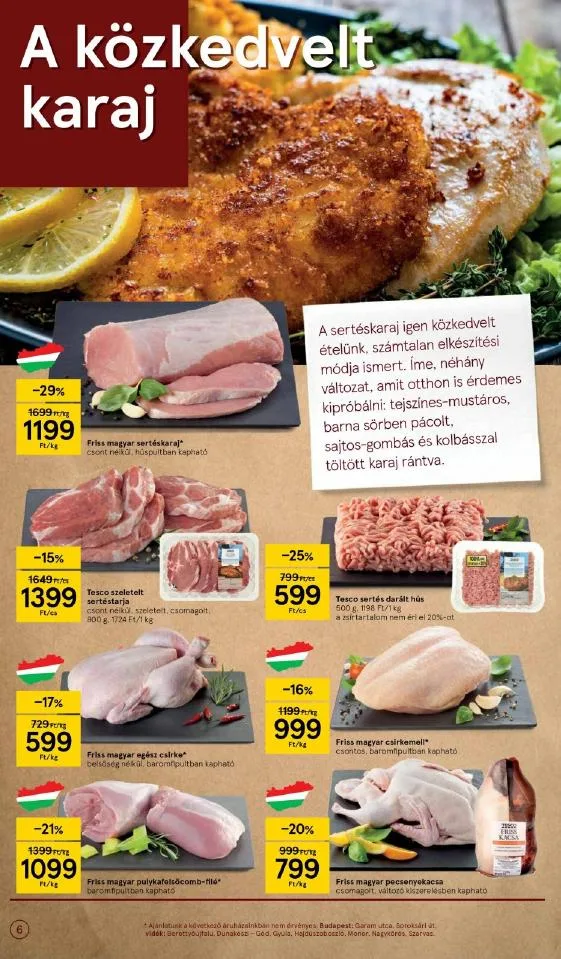 Tesco akciós újság 09.30–10.06 – 6. oldal