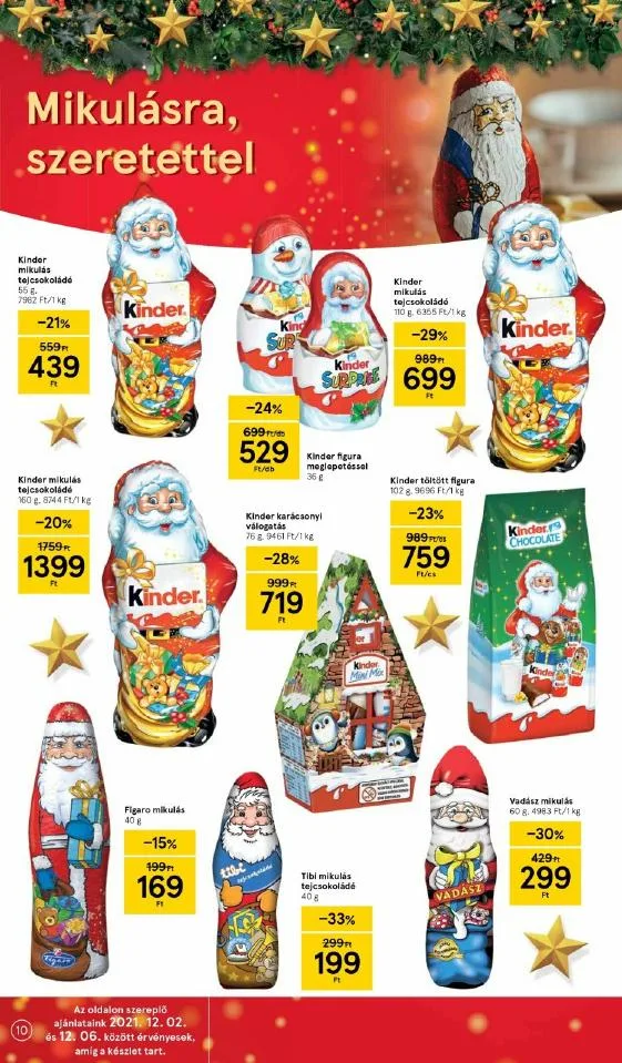 Tesco akciós újság 12.02–12.08 – 10. oldal