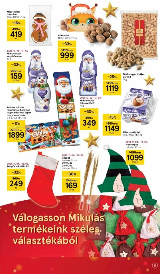 Tesco akciós újság 12.02–12.08 – 11. oldal