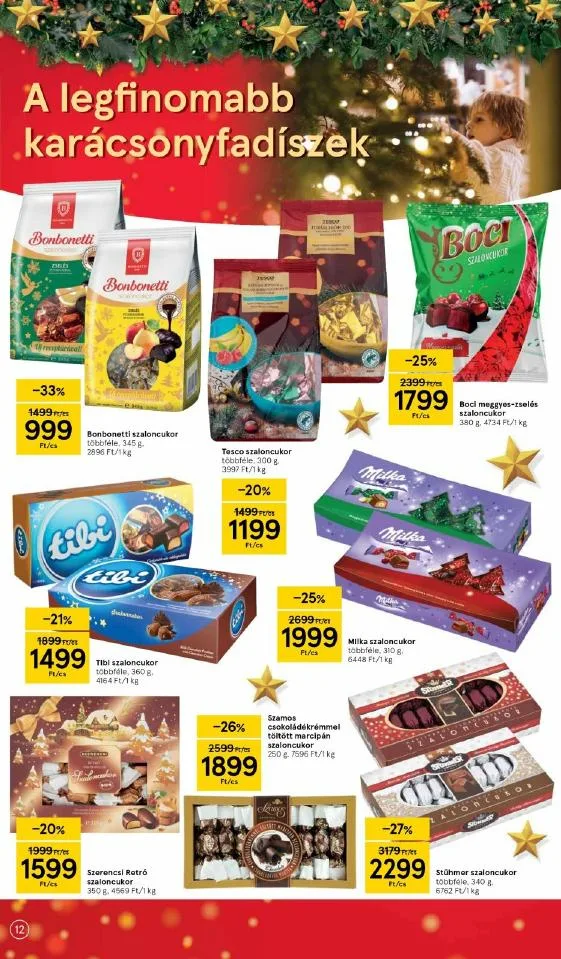 Tesco akciós újság 12.02–12.08 – 12. oldal