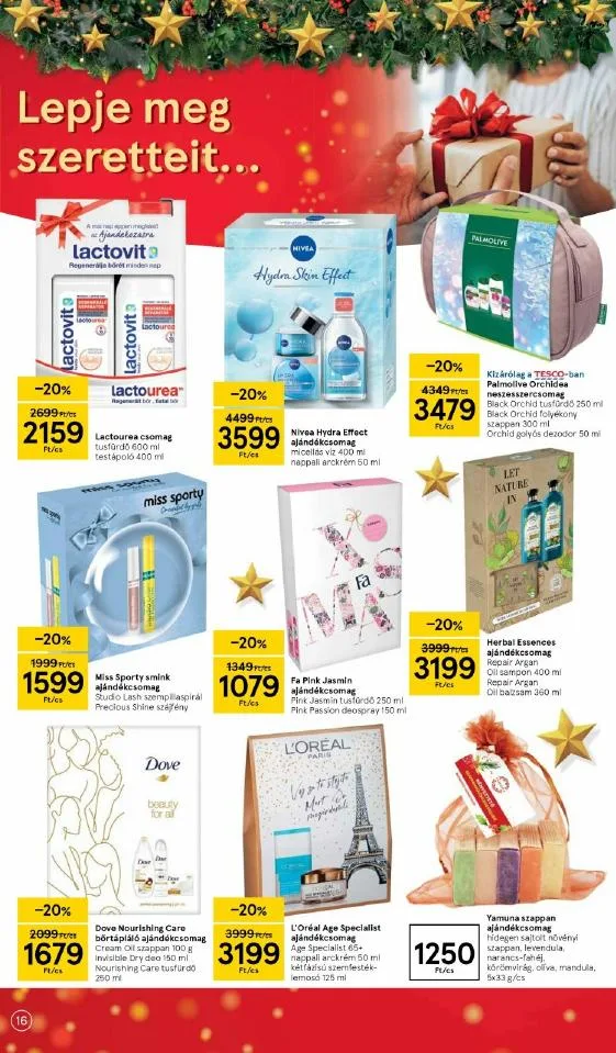 Tesco akciós újság 12.02–12.08 – 16. oldal