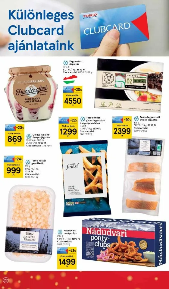 Tesco akciós újság 12.02–12.08 – 22. oldal