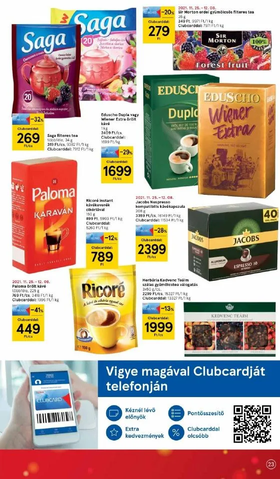 Tesco akciós újság 12.02–12.08 – 23. oldal