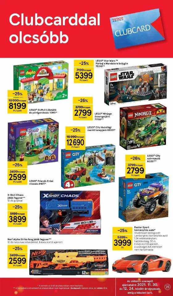Tesco akciós újság 12.02–12.08 – 25. oldal