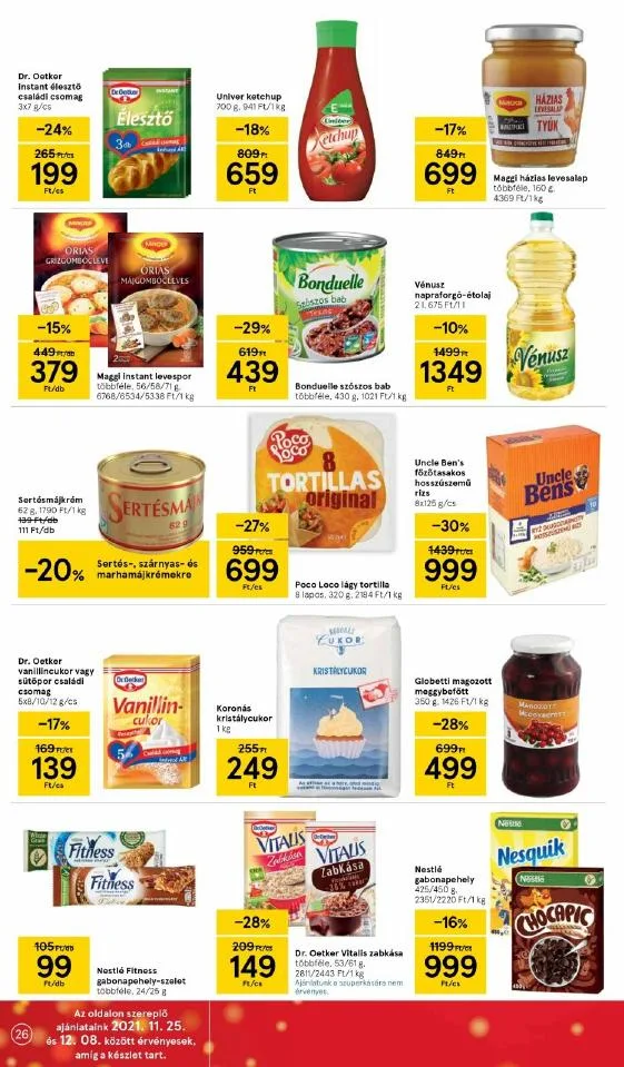 Tesco akciós újság 12.02–12.08 – 26. oldal