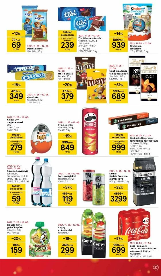 Tesco akciós újság 12.02–12.08 – 27. oldal