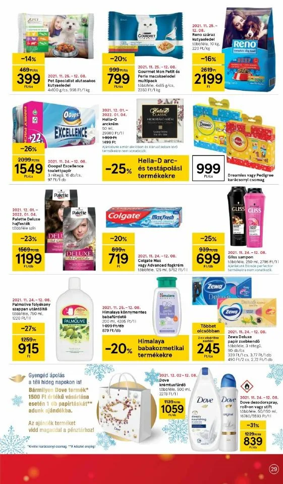 Tesco akciós újság 12.02–12.08 – 29. oldal