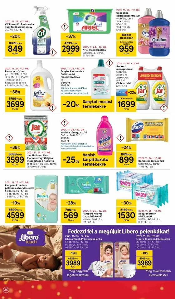 Tesco akciós újság 12.02–12.08 – 30. oldal