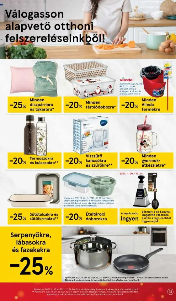 Tesco akciós újság 12.02–12.08 – 31. oldal