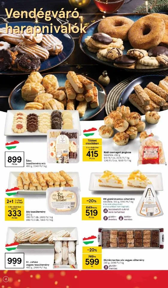 Tesco akciós újság 12.02–12.08 – 4. oldal