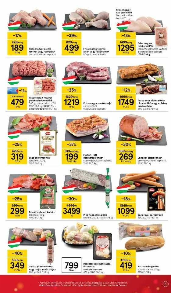 Tesco akciós újság 12.02–12.08 – 5. oldal