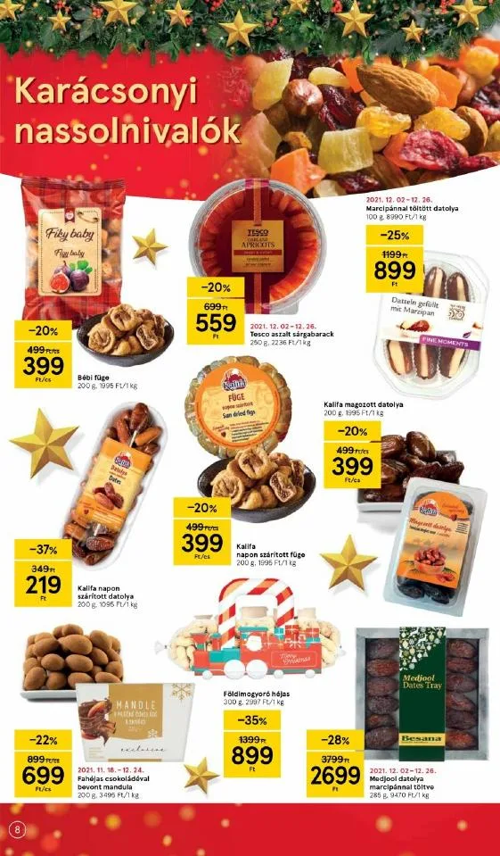 Tesco akciós újság 12.02–12.08 – 8. oldal