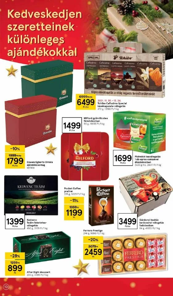 Tesco akciós újság 12.09–12.15 – 10. oldal