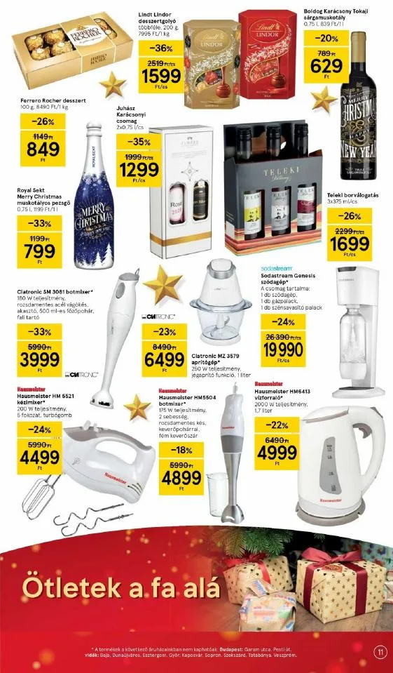 Tesco akciós újság 12.09–12.15 – 11. oldal