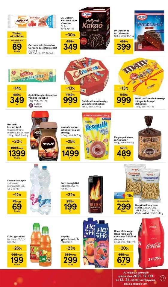 Tesco akciós újság 12.09–12.15 – 17. oldal