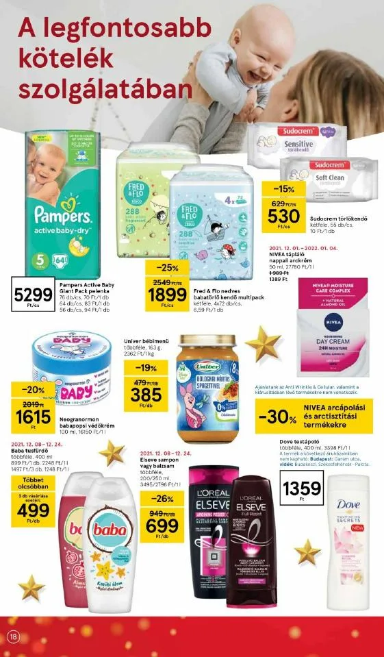 Tesco akciós újság 12.09–12.15 – 18. oldal