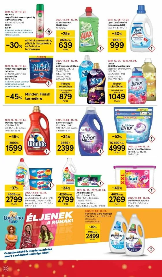 Tesco akciós újság 12.09–12.15 – 20. oldal