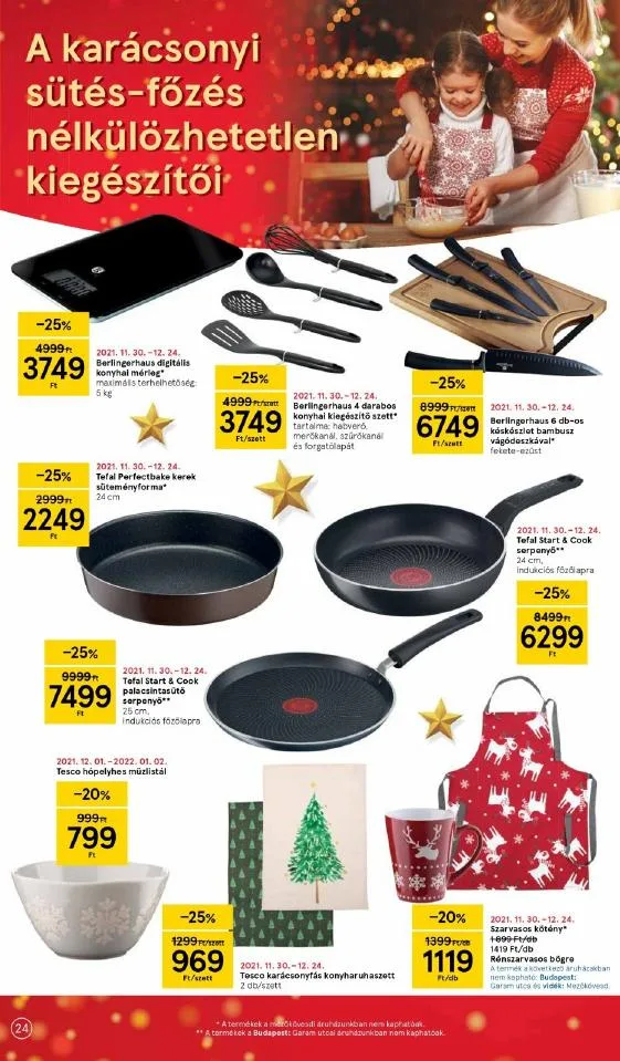 Tesco akciós újság 12.09–12.15 – 24. oldal