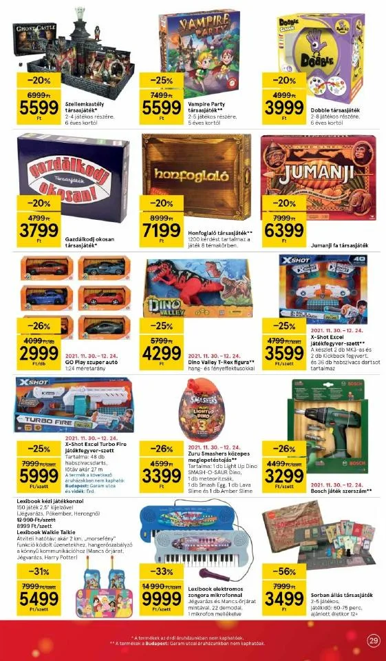 Tesco akciós újság 12.09–12.15 – 29. oldal