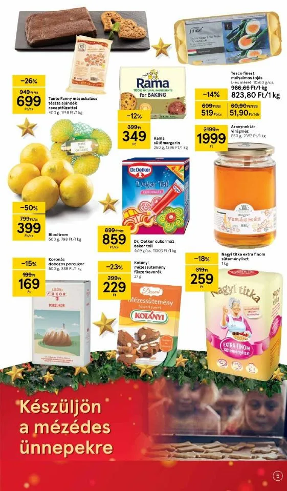 Tesco akciós újság 12.09–12.15 – 5. oldal