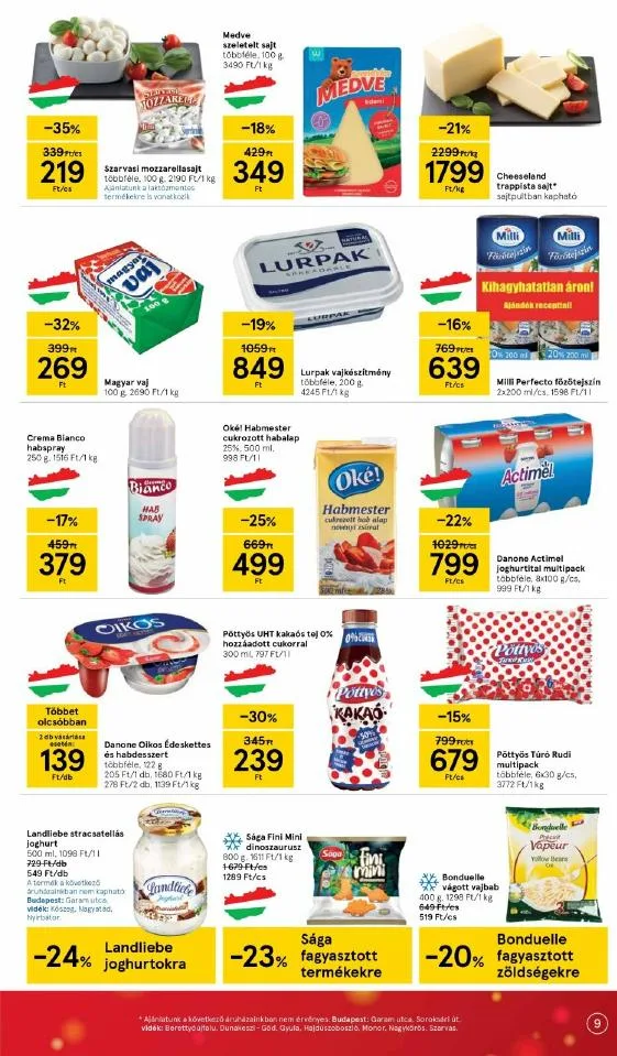 Tesco akciós újság 12.09–12.15 – 9. oldal