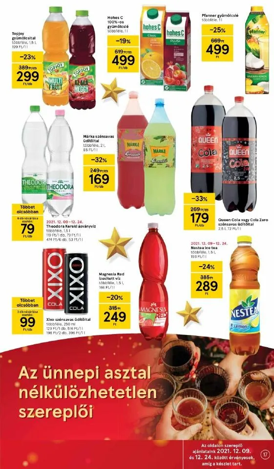 Tesco akciós újság 12.16–12.24 – 17. oldal