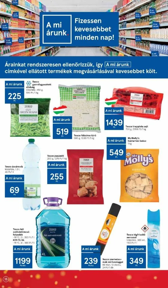 Tesco akciós újság 12.16–12.24 – 18. oldal