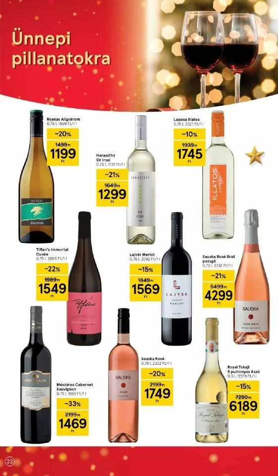 Tesco akciós újság 12.16–12.24 – 22. oldal