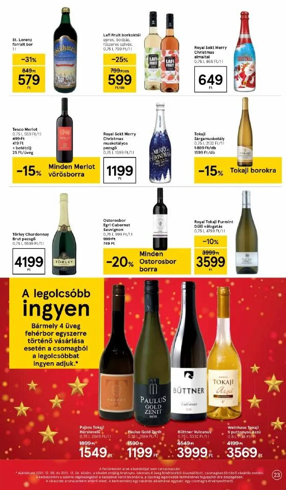 Tesco akciós újság 12.16–12.24 – 23. oldal