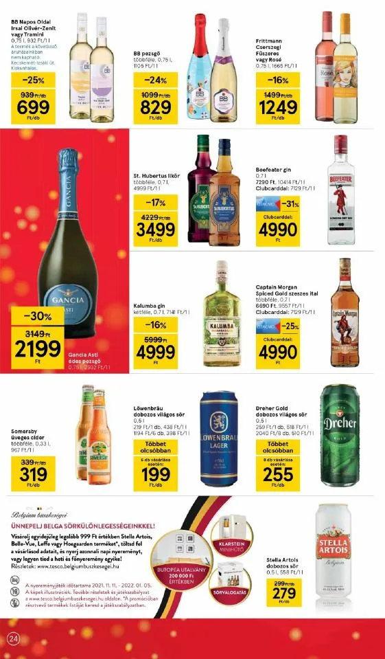 Tesco akciós újság 12.16–12.24 – 24. oldal