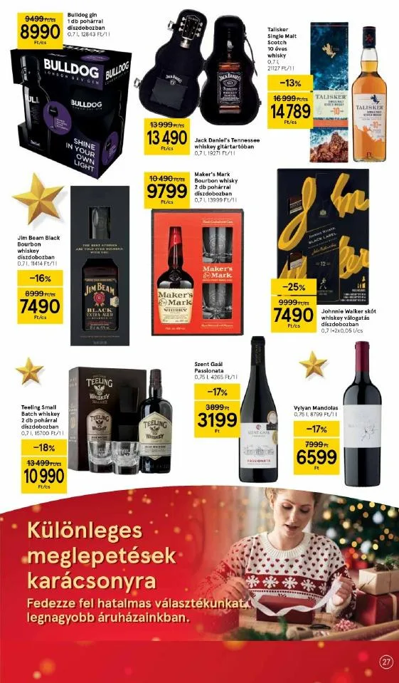 Tesco akciós újság 12.16–12.24 – 27. oldal