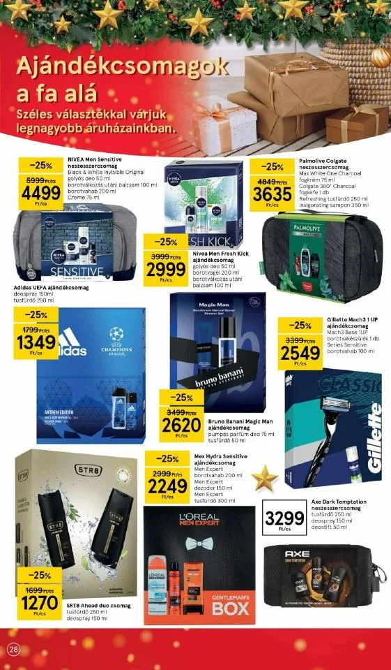 Tesco akciós újság 12.16–12.24 – 28. oldal