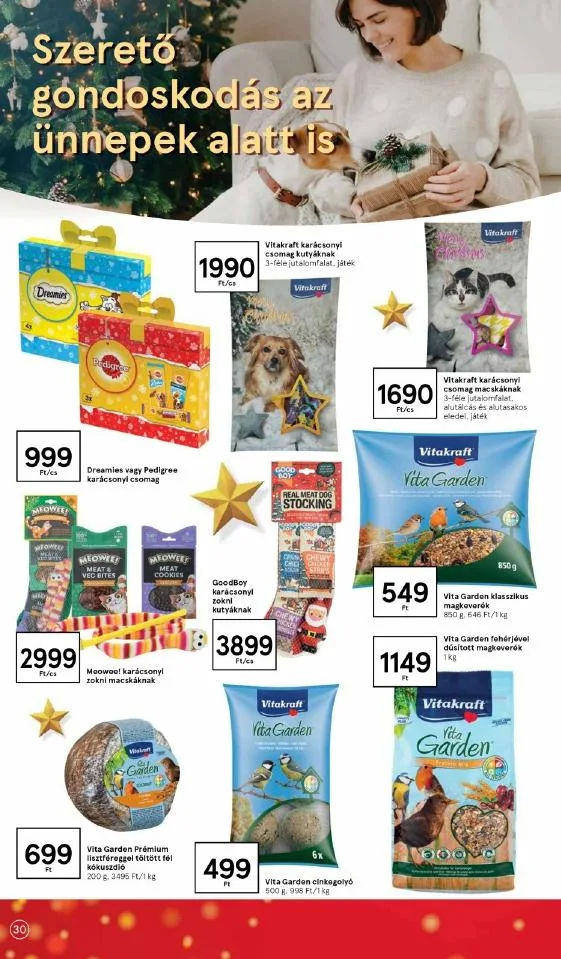 Tesco akciós újság 12.16–12.24 – 30. oldal