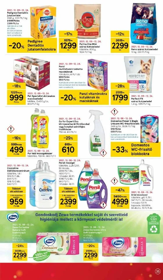 Tesco akciós újság 12.16–12.24 – 35. oldal