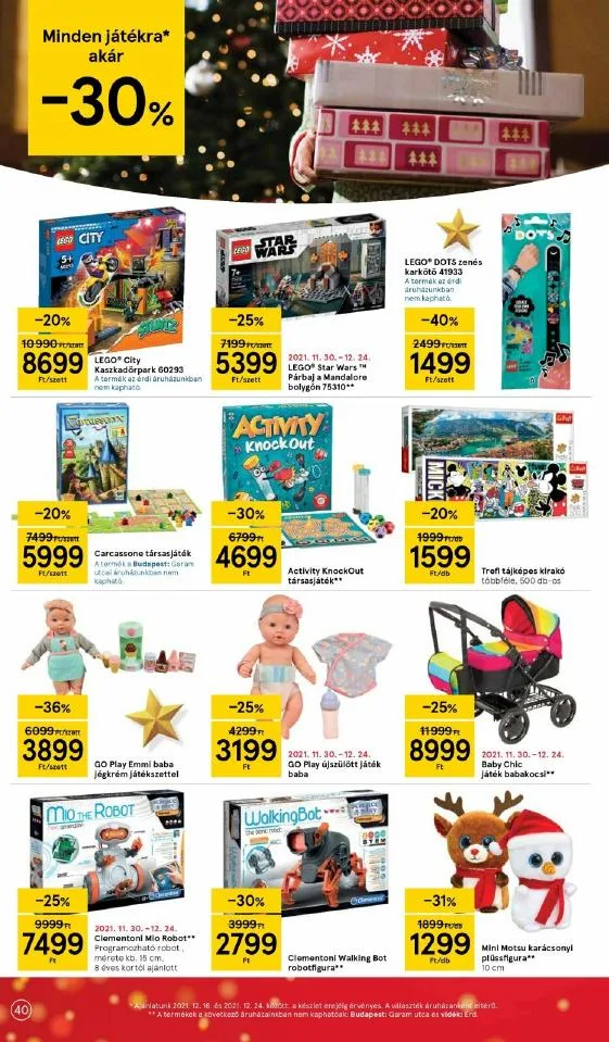 Tesco akciós újság 12.16–12.24 – 40. oldal