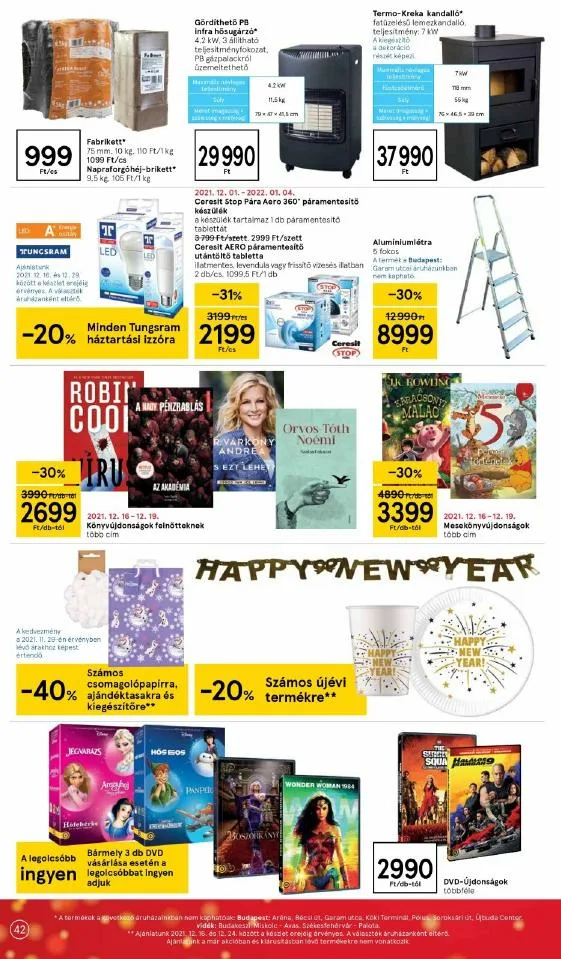 Tesco akciós újság 12.16–12.24 – 42. oldal