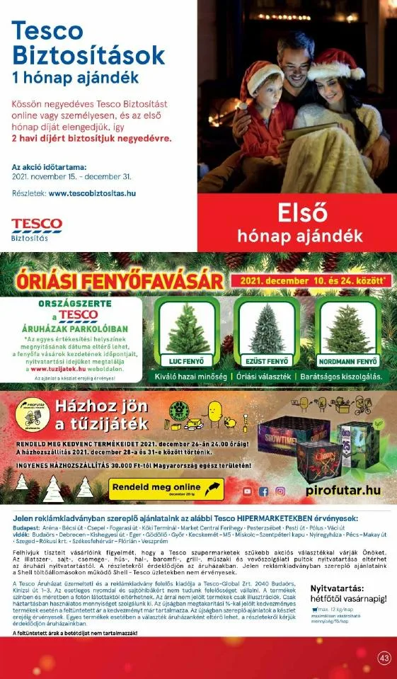 Tesco akciós újság 12.16–12.24 – 43. oldal
